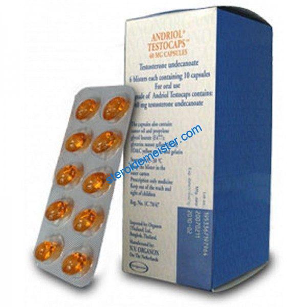 Andriol 40 mg Testosterone undecanoate Organon 1