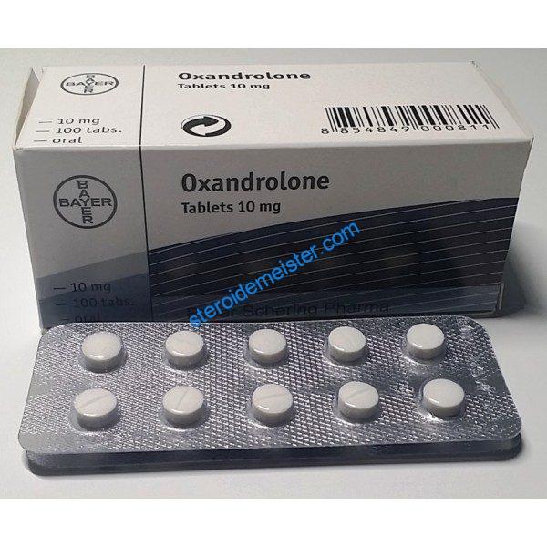 Oxandrolone 10mg Bayer 100 tabs [10mg / tab] 1