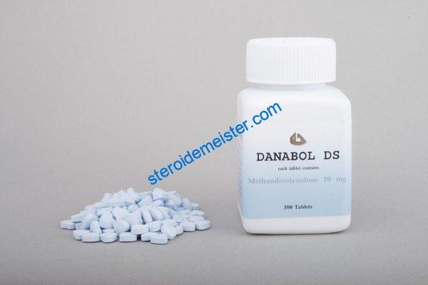 DANABOL DS 10 mg (blaues Herz) Body Research Thailand 500 tabs 1