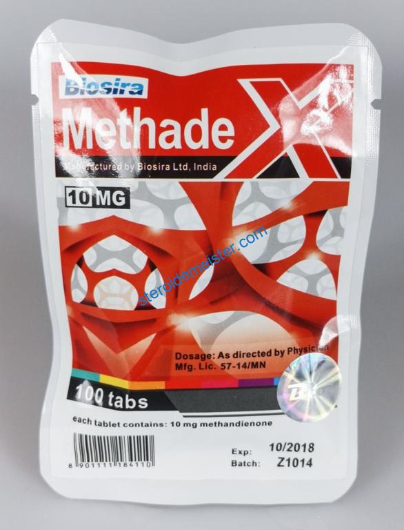 Methadex Biosira (anabolic, Dianabol) 100tabs (10mg / tab) 1