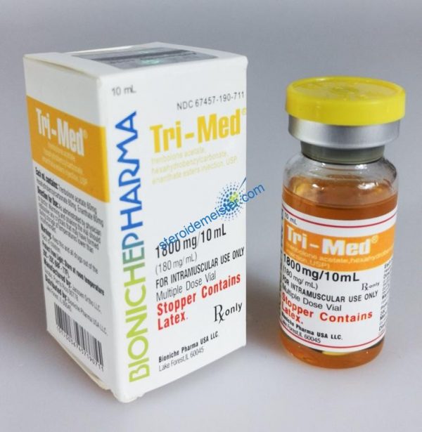 Tri-Med Bioniche Pharmacy (3 Trenbolones) 10ml (180mg / ml) 1