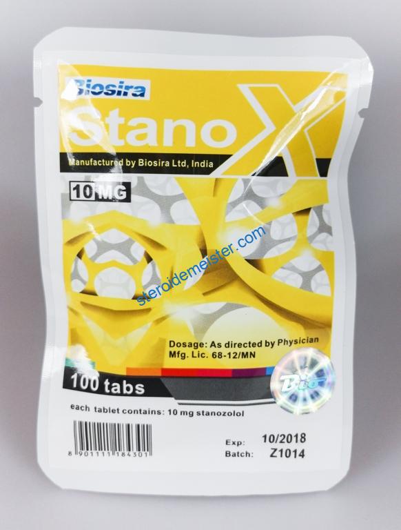 Stanox Biosira (Stanozolol, Winstrol) 100tabs (10mg / tab) 1