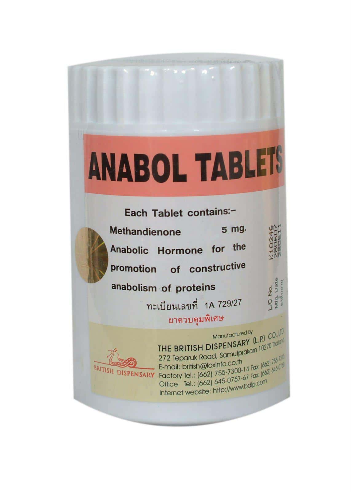 Anabol 5mg tabletten