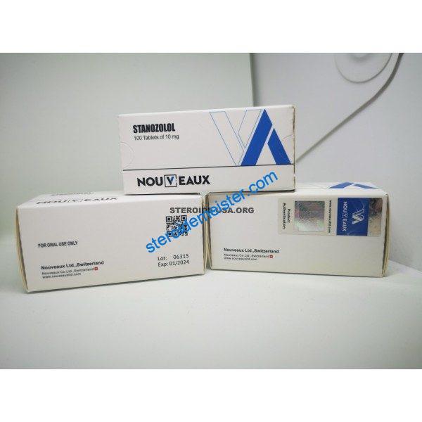Stanozolol (Winstrol) Nouveaux LTD 100 Tabletten mit 10 mg 1