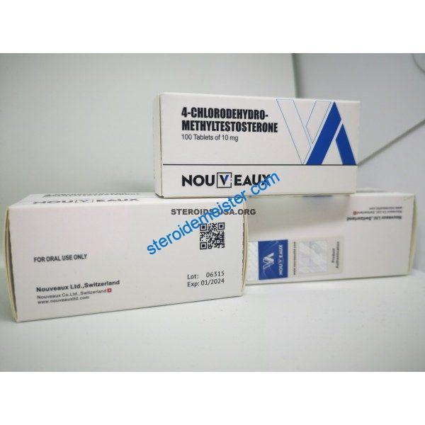Turinabol Nouveaux LTD 100 Tabletten mit 10 mg 1