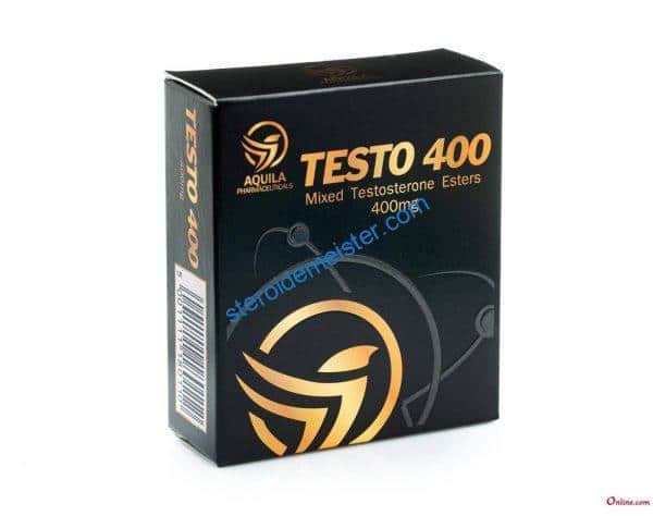 TEST 400 (MIXED TESTOSTERONE ESTERS) AQUILA PHARMACEUTICALS 10X1ML AMPOULE [400MG/ML] 1