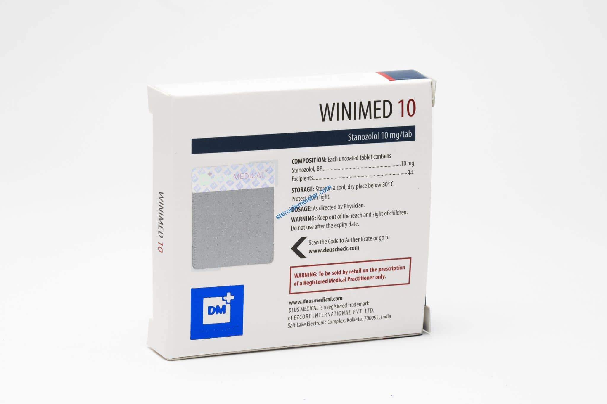 WINIMED 10 (STANOZOLOL) DEUS MEDICAL 10mg/Tab 50 Tab 2 WINIMED 10 (STANOZOLOL) DEUS MEDICAL 10mg/Tab 50 Tab – Bild 3