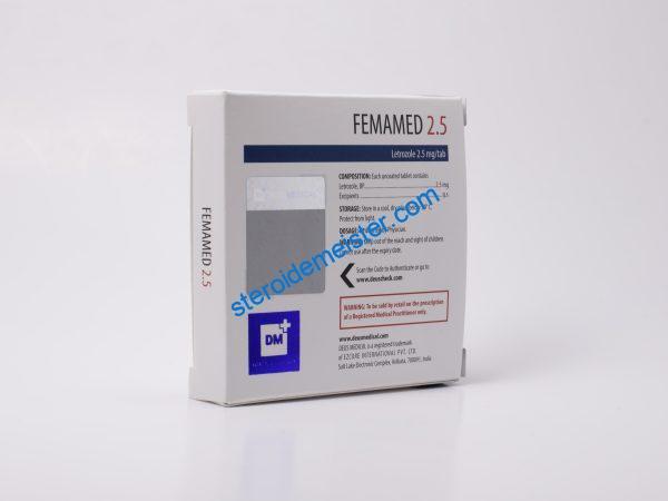 FEMAMED 2.5 (LETROZOL) DEUS MEDICAL 2.5mg/Tab 50 Tab 2