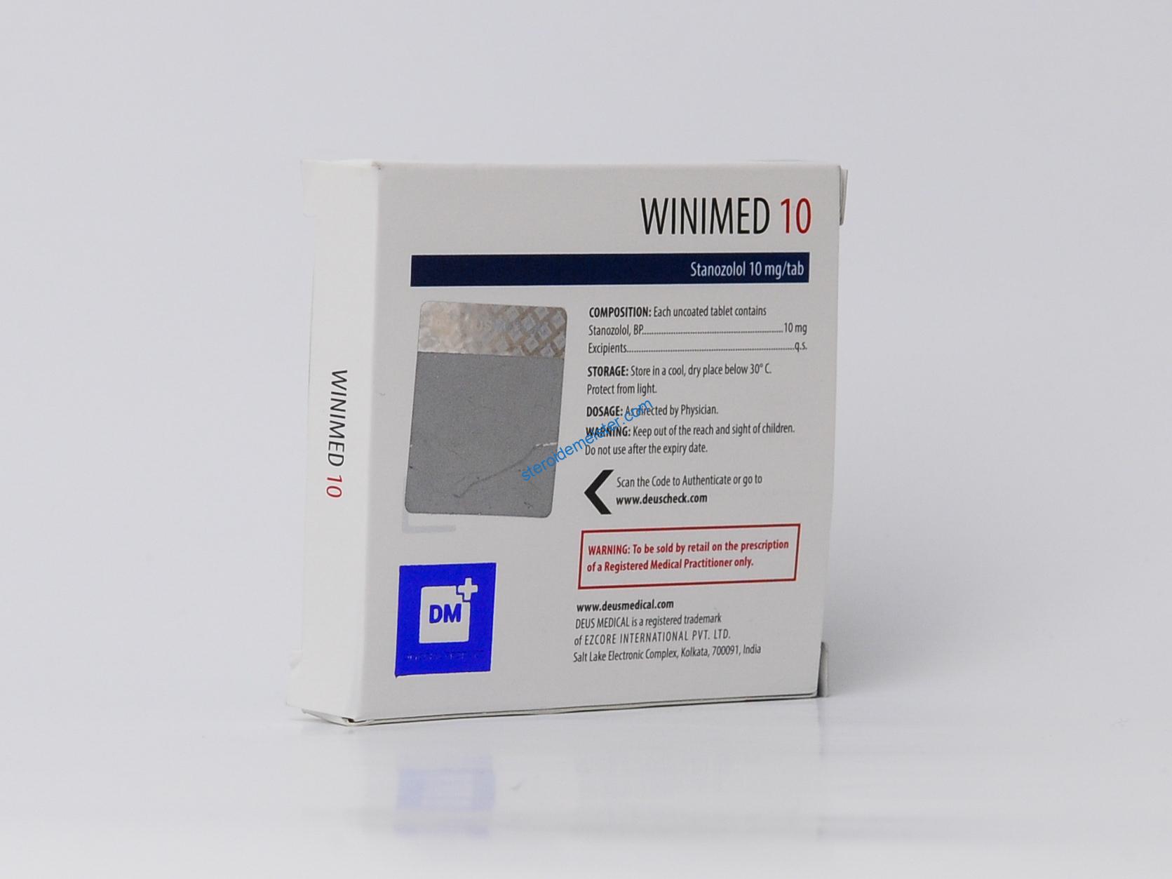 WINIMED 10 (STANOZOLOL) DEUS MEDICAL 10mg/Tab 50 Tab 3 WINIMED 10 (STANOZOLOL) DEUS MEDICAL 10mg/Tab 50 Tab – Bild 4