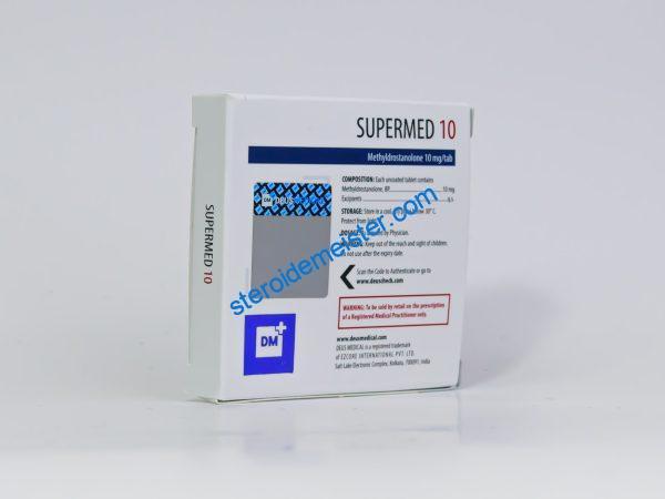 SUPERMED 10 (METHYLDROSTANOLON) DEUS MEDICAL 10mg/Tab 50 Tab 2
