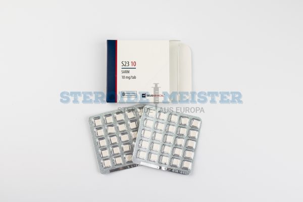 S23 10 von Deus Medical, 10 mg/Tablette, 50 Tabletten pro Packung, ein SARM zur Unterstützung beim Muskelaufbau und zur Verbesserung der Körperzusammensetzung