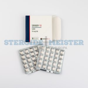 SR9009 10 von Deus Medical, 10 mg/Tablette, 50 Tabletten pro Packung, ein leistungssteigerndes Supplement zur Förderung der Ausdauer und des Fettabbaus