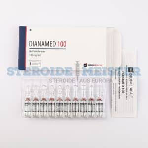 Dianamed 100 (Methandienon) von Deus Medical, 10 Ampullen mit 100mg/ml, für schnellen Muskelaufbau und gesteigerte Kraft