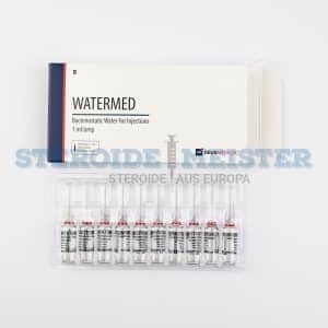 Watermed (Bakteriostatisches Wasser) von Deus Medical, 1ml pro Ampulle in einer Packung mit 10 Ampullen, ideal zur Verdünnung und Lösung von Injektionstherapeutika