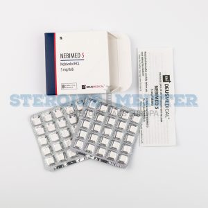 NEBIMED 5 (Nebivolol) Deus Medical, 5 mg/Tablette, zur Behandlung von Bluthochdruck und Herz-Kreislauf-Erkrankungen.