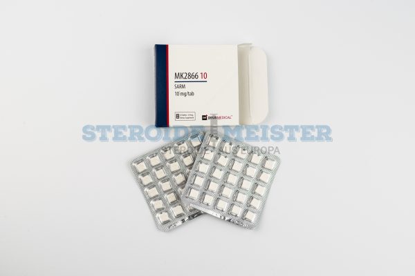 MK2866 10 (Ostarine) Deus Medical, 10 mg/Tablette, 50 Tabletten, zur Unterstützung des Muskelaufbaus und der Verbesserung der sportlichen Leistung