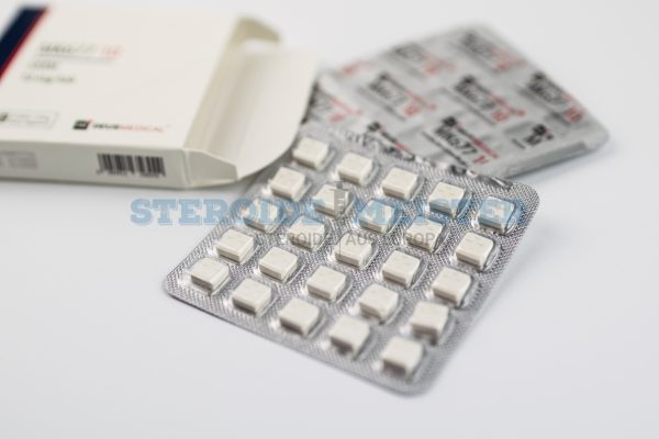 MK677 10 (Ibutamoren) Deus Medical, 10 mg/Tablette, 50 Tabletten zur Unterstützung des Muskelwachstums und zur Verbesserung der Schlafqualität