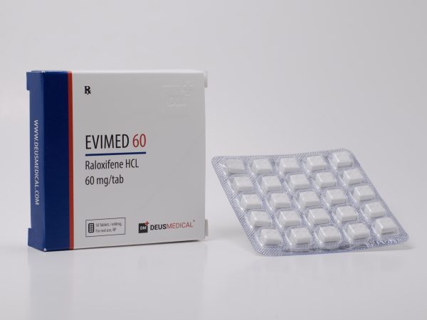 EVIMED 60 (RALOXIFEN HCL) DEUS MEDICAL 60mg 50 Tab 1
