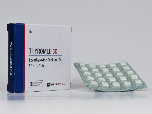 THYROMED 50 (LEVOTHYROXIN-NATRIUM (T4)) DEUS MEDICAL 50mcg/Tab 50 Tab 1