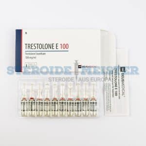 Trestolone E 100 (Trestolone Enanthate) von Deus Medical, 100mg/ml, zur Förderung von Muskelwachstum und Kraftsteigerung