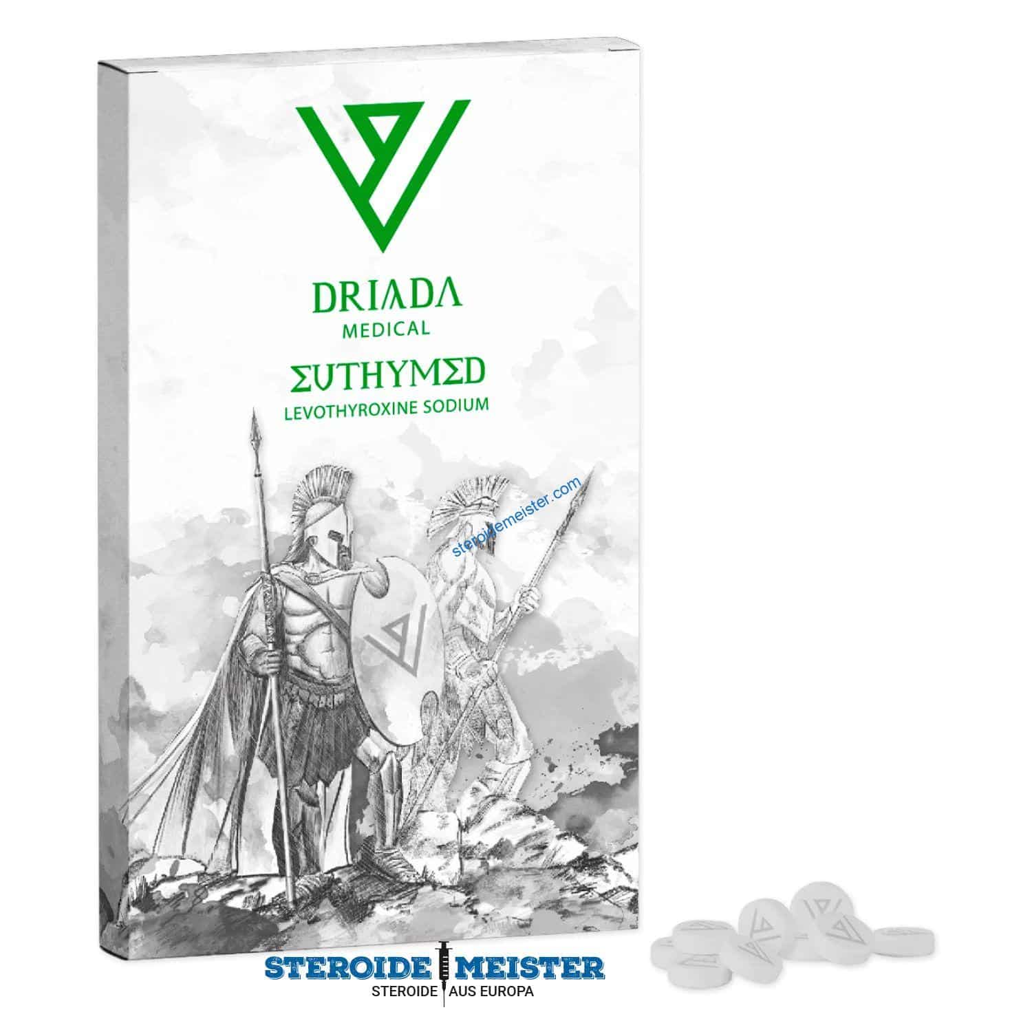 T4 Euthymed 50 mcg (Levothyroxin-Natrium)-Driada Medical 1 T4 Euthymed 50 mcg (Levothyroxin-Natrium) - Driada Medical