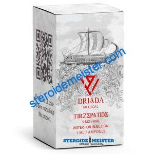 Tirzepatide 5mg Verpackung - Driada Medical Peptid für Gewichtsverlust