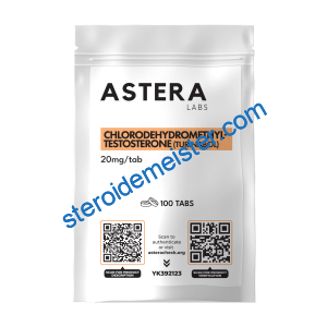Chlorodehydromethyltestosteron (Turinabol) 100 Tabletten von Astera Labs – orales Steroid für Muskelaufbau, gesteigerte Kraft und verbesserte Ausdauer
