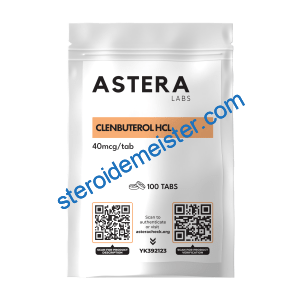 Clenbuterol HCL 100 Tabletten von Astera Labs – leistungssteigerndes Mittel zur Fettverbrennung, Muskeldefinition und Steigerung der Ausdauer