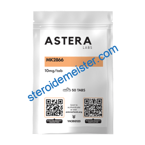 MK2866 (Ostarine) 50 Tabletten von Astera Labs – selektiver Androgenrezeptormodulator (SARM) zur Förderung von Muskelaufbau, Fettabbau und erhöhter Kraft bei minimalen Nebenwirkungen