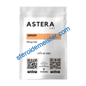 SR9009 (Stenabolic) 50 Tabletten von Astera Labs – leistungssteigernder Wirkstoff, der Ausdauer, Fettverbrennung und die körperliche Leistungsfähigkeit fördert
