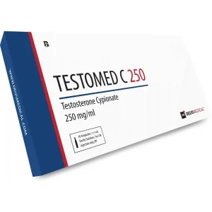 Testomed C 250 Testosteron Cypionat Deus Medical 250 mg/ml Ampulle – injizierbares Testosteronpräparat