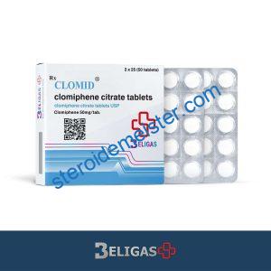 Clomid (Clomiphene) Beligas 50 tabs 50mg/tab