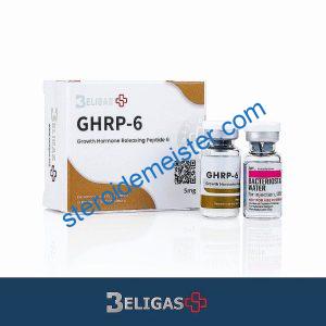 GHRP-6 5mg von Beligas Pharma – Wachstumshormonfreisetzendes Peptid zur Steigerung des Appetits und Muskelaufbaus