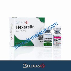 Hexarelin (Examorelin) 5mg – Starkes GHRP von Beligas Pharma zur Förderung der Wachstumshormonausschüttung.