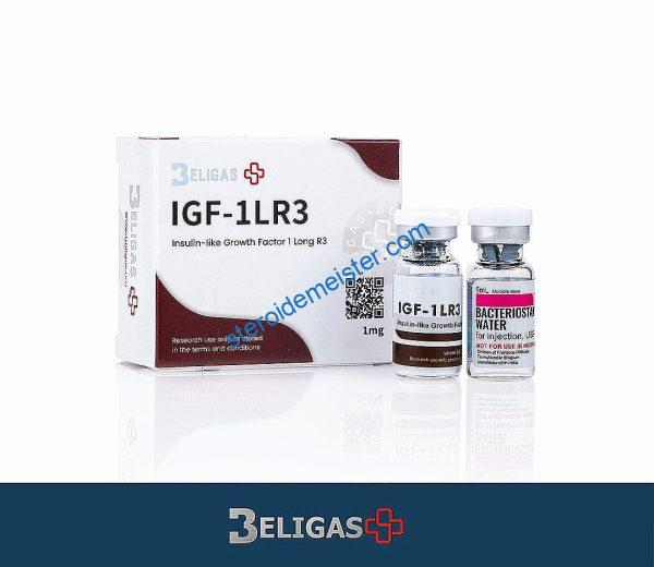 IGF-1 LR3 1mg – Wachstumsfaktor von Beligas Pharma zur Unterstützung von Muskelaufbau und Regeneration.