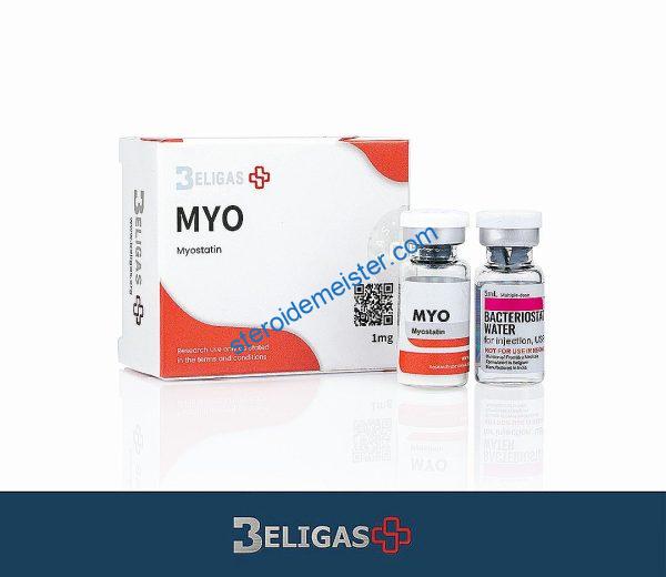 MYO 1mg – Myostatin-Hemmer von Beligas Pharma zur Förderung des Muskelwachstums.