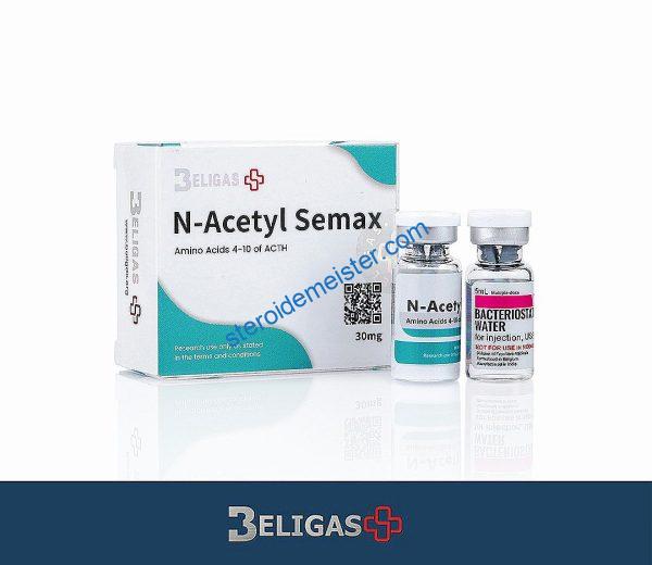N-Acetyl Semax 30mg – Nootropikum von Beligas zur Unterstützung der kognitiven Funktionen.