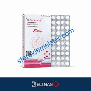 Anavar (Oxandrolone) Beligas 100tabs (50mg/tab)