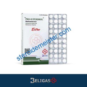 Superdrol (Methasterone) Beligas 100tabs (10mg/tab)