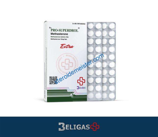 Superdrol (Methasterone) Beligas 100tabs (10mg/tab)