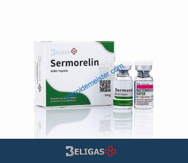 Sermorelin 5mg von Beligas Pharma – Peptid zur Stimulation der natürlichen Wachstumshormonproduktion