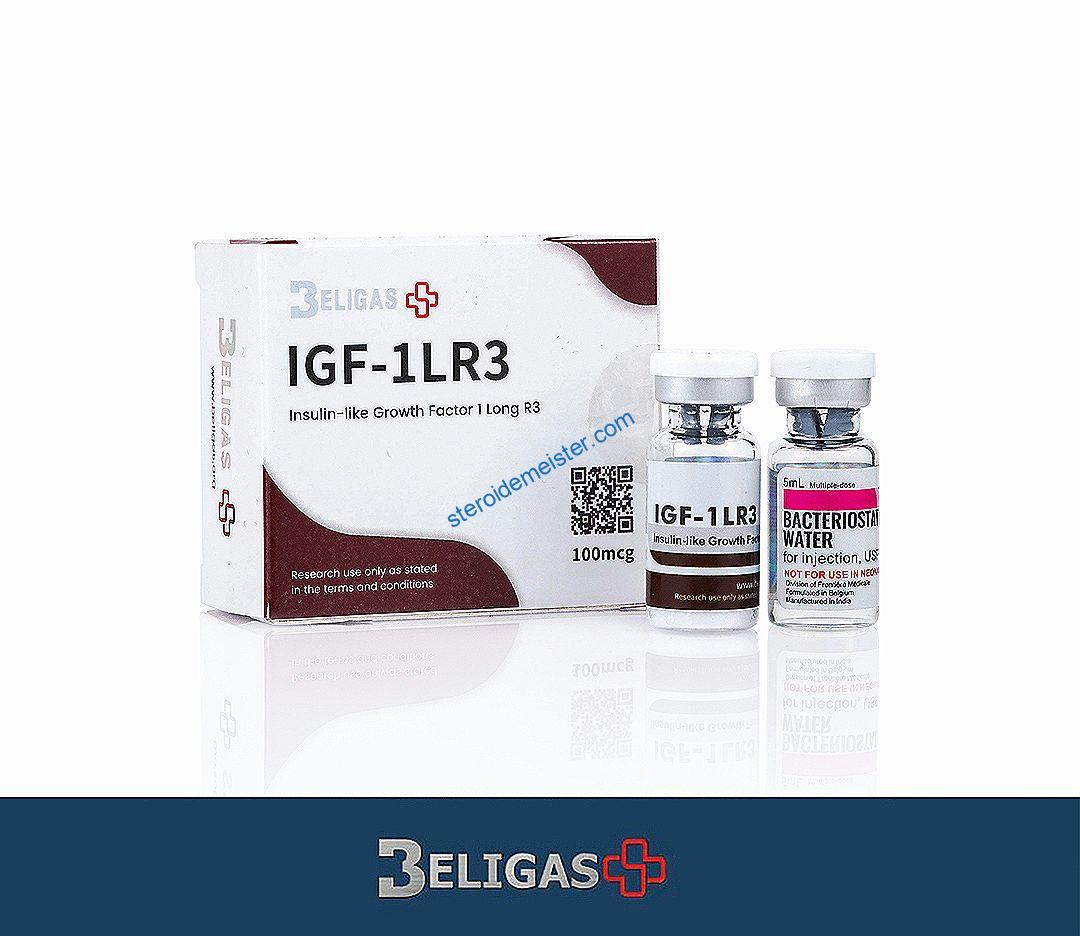 IGF-1 LR3 100mcg Beligas Pharma 1 IGF-1 LR3 100mcg – Wachstumsfaktor von Beligas Pharma zur Unterstützung von Muskelaufbau und Regeneration.
