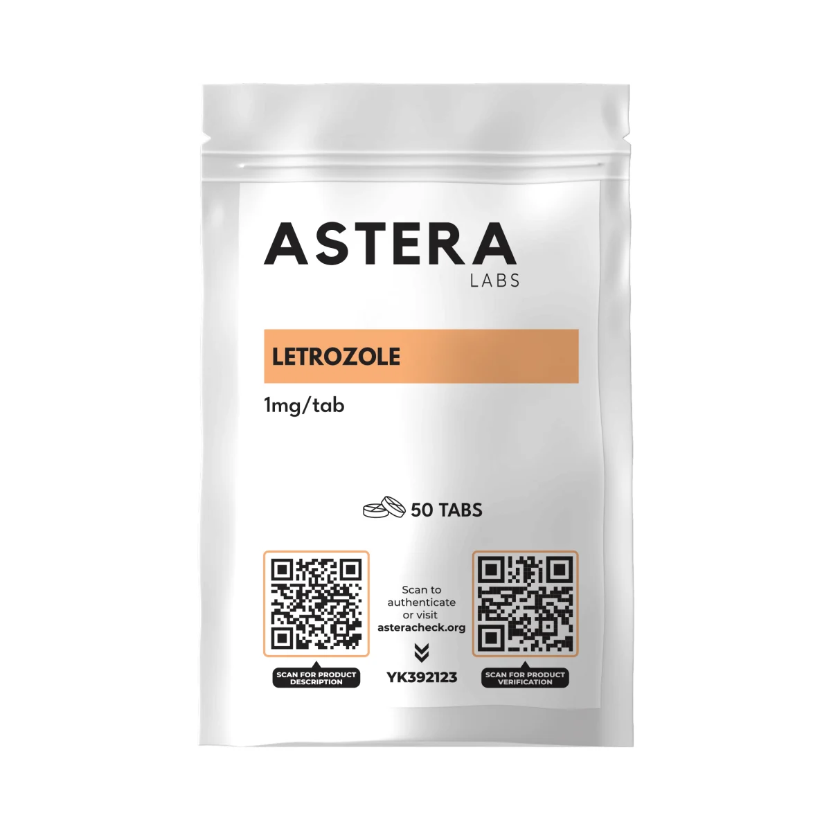 Letrozol Astera Labs 50 Tabletten [1mg/tab] – Beutel