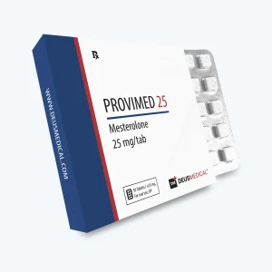 Provimed 25 (Mesterolon) Deus Medical 25mg/Tab 50 Tab – Packung mit Blister