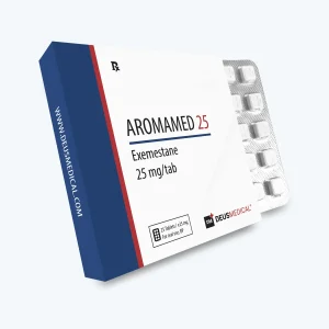 Aromamed 25 (Exemestan) Deus Medical 25mg/Tab 25 Tab – Packung mit Blister