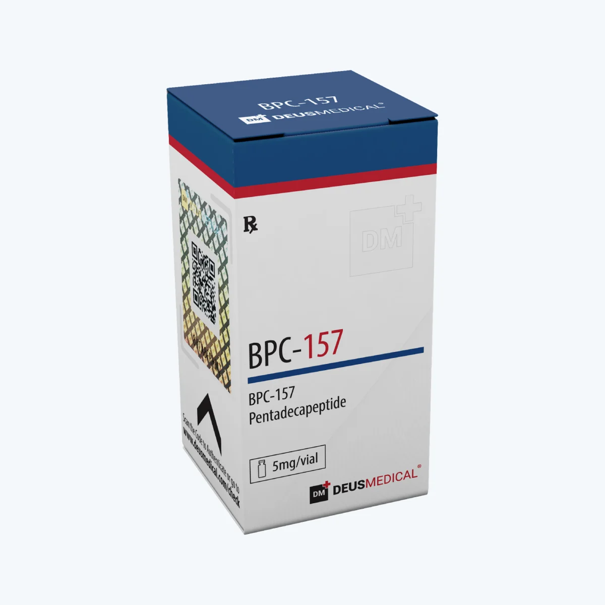 BPC-157 Peptide Deus Medical 2 BPC-157 Peptide Deus Medical – Verpackung