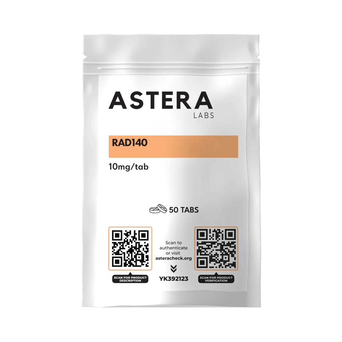 RAD140 Astera Labs 50 Tabletten [10mg/tab] – Beutel