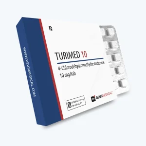 Turinabol Kur für Muskelaufbau – Deus Medical – mit Turimed 10