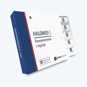 HALOMED 5 (Fluoxymesteron) Deus Medical – Packung mit Blister