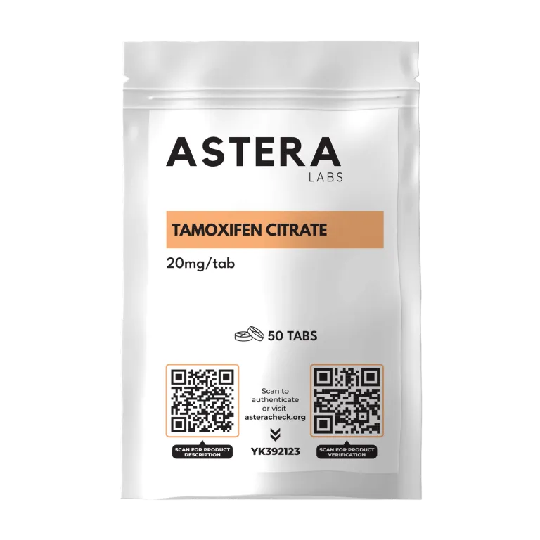 Tamoxifen Citrat Astera Labs 20 mg pro Tablette – Beutel mit 50 Tabletten für PCT